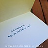 Chihuahua Get well Card - Inside